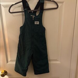 Vintage OshKosh B'gosh Dark Green Kids Overalls